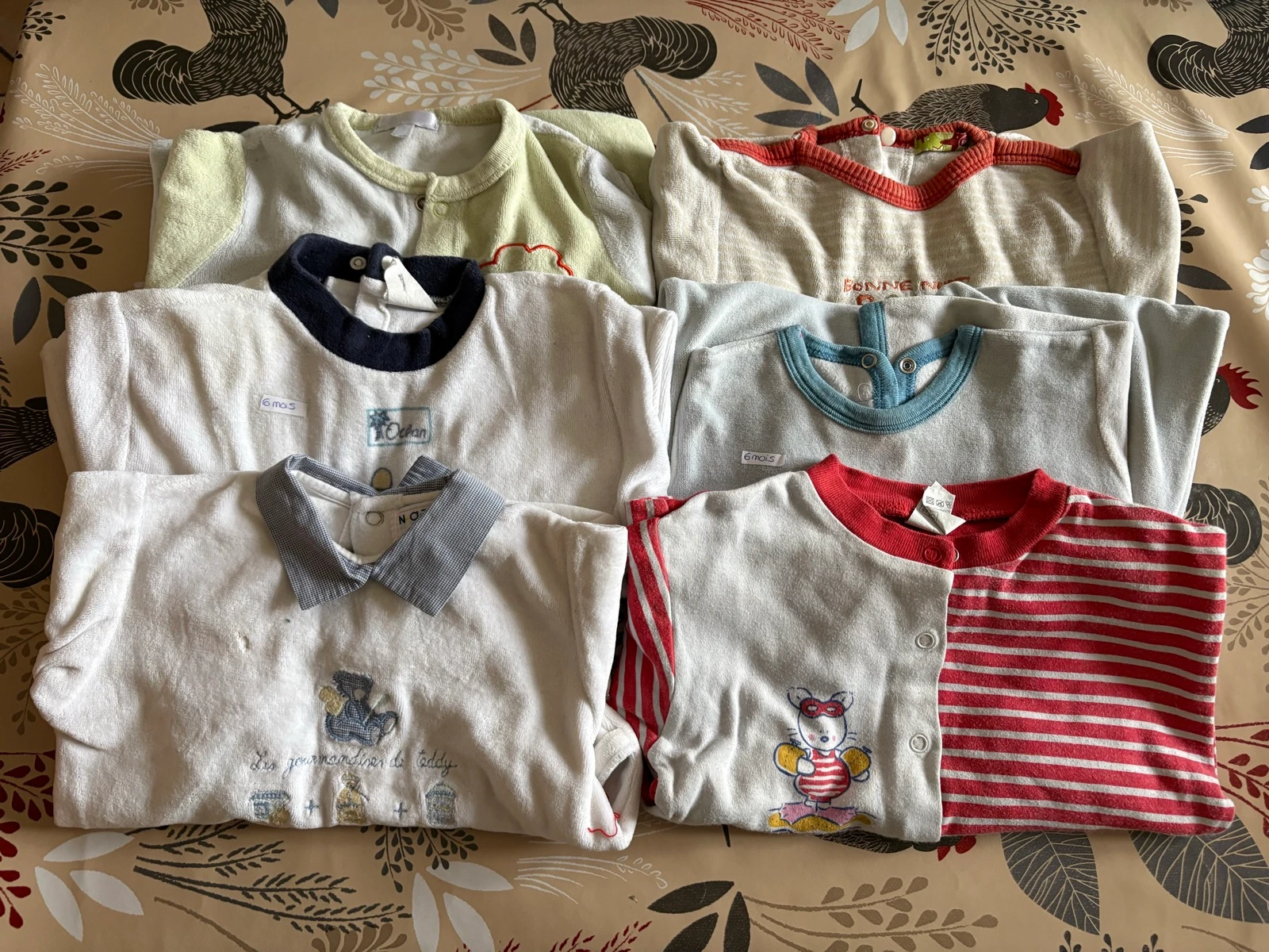 Lot pyjama 6mois 